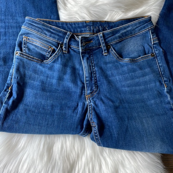 SPANX Slim-x cropped jeans eUC size Small - Picture 6 of 8